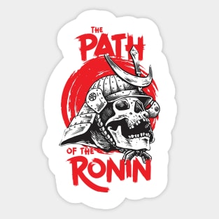 Samurai Ronin Sticker